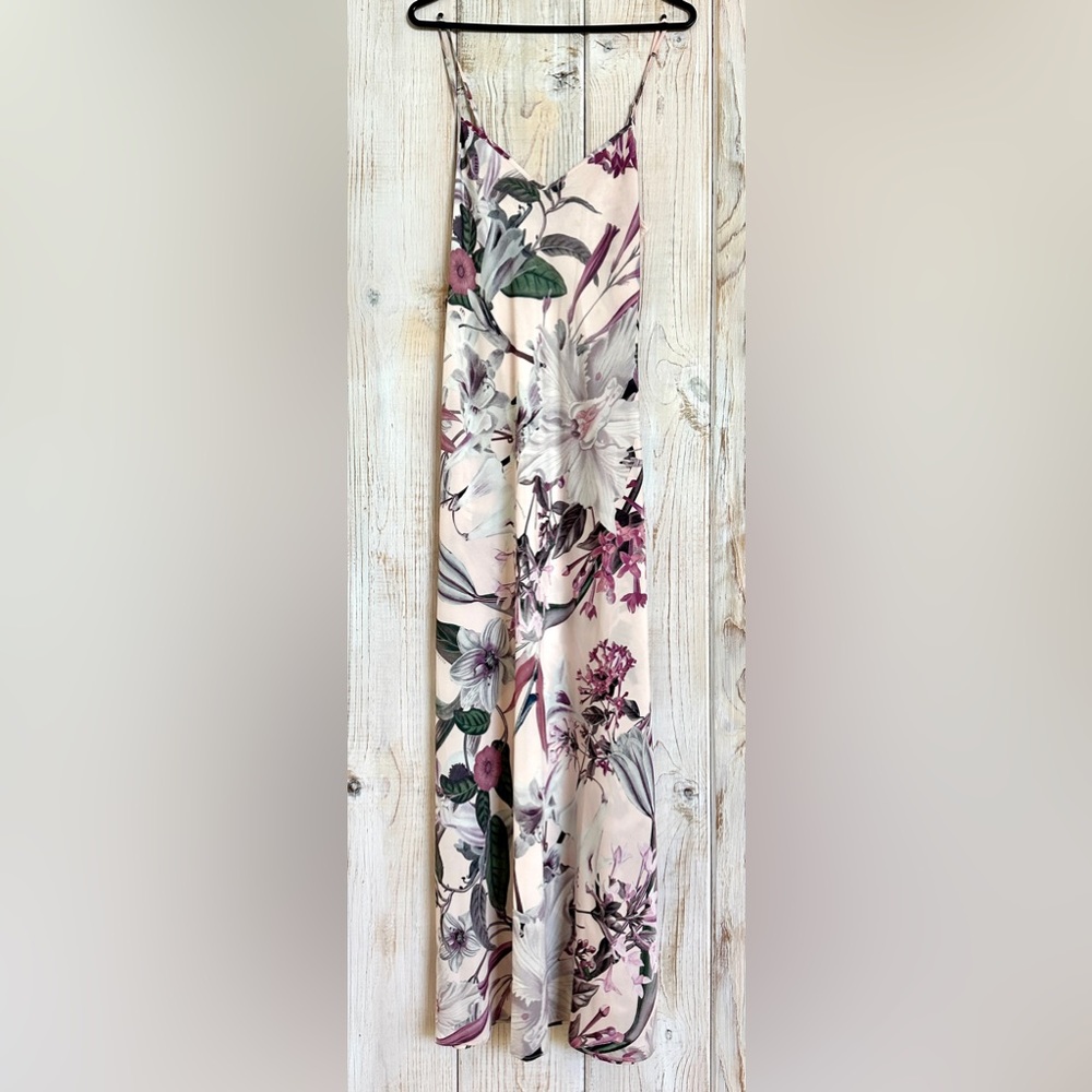 All Saints Bryony Midi Slip Dress